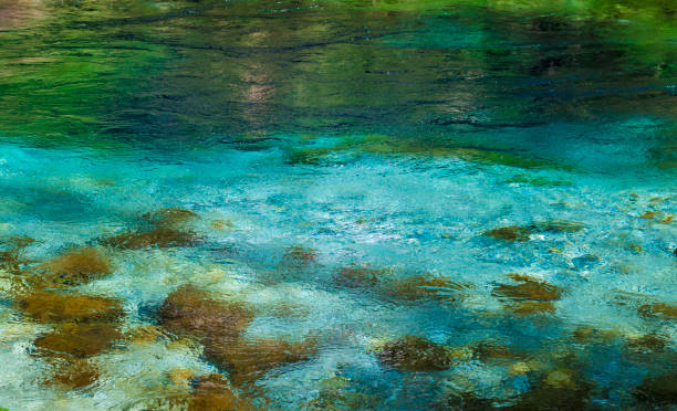 istock Beautiful turquoise spring Blue Eye (Syri i Kalter) Saranda, Albania, river Bistrice 1153726642