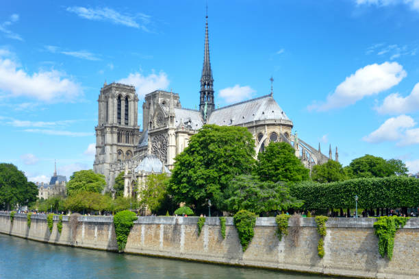 istock Notre Dame Cathedral in Paris 1153728767