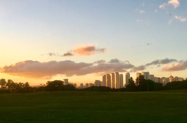 istock Sao Paulo at dusk 1153738812