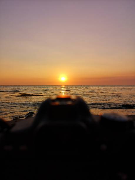 istock sunset on the ocean, Antique, Philippines. 1153739588