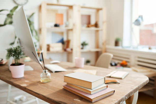 istock Oil perfume sticks on desk 1153742774