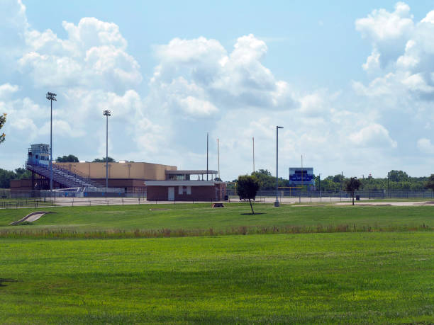 Mount Vernon Football stock photo