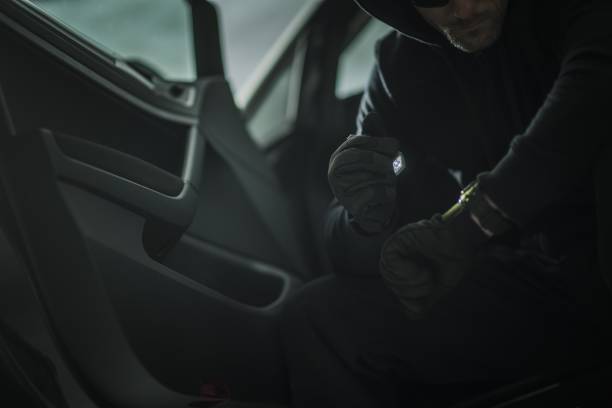 istock Suspicious Men in a Car 1153749553