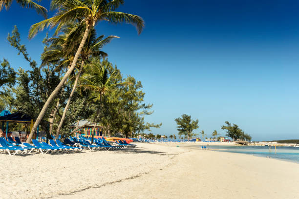 istock Tropical beach with turquoise water. Caribbean 1153751198