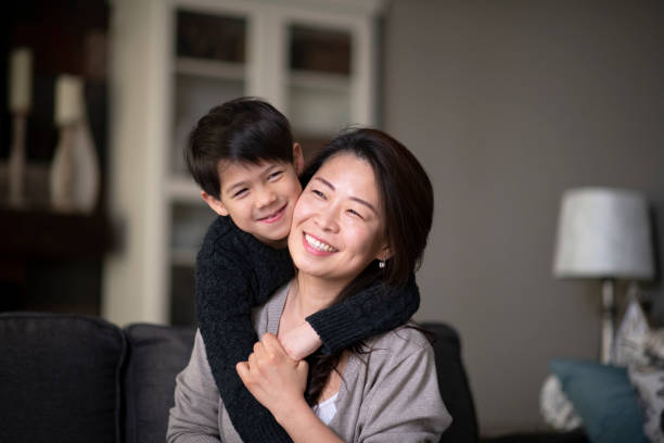 istock Mother and Son Snuggling 1153752503