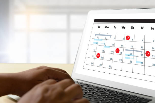 istock Appointment Reminder to Calendar and Organizer Agenda 1153764202
