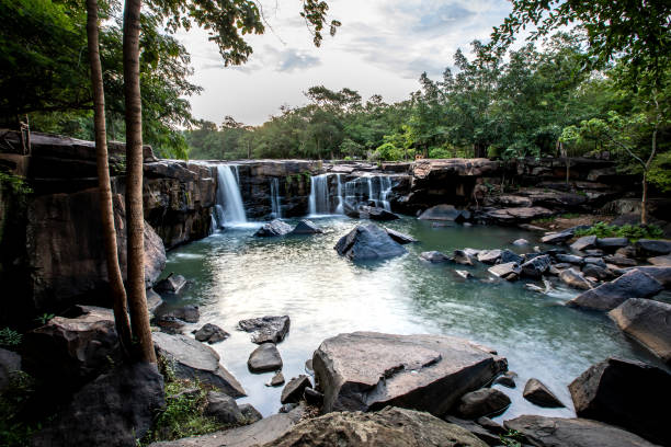 istock Waterfall of Thailand 1153765969