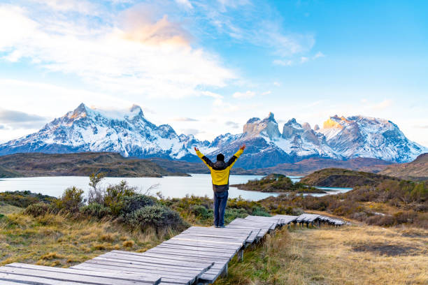istock Torres del Paine National Park, Chile. (Torres del Paine National Park) 1153769767