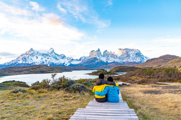 istock Torres del Paine National Park, Chile. (Torres del Paine National Park) 1153769807