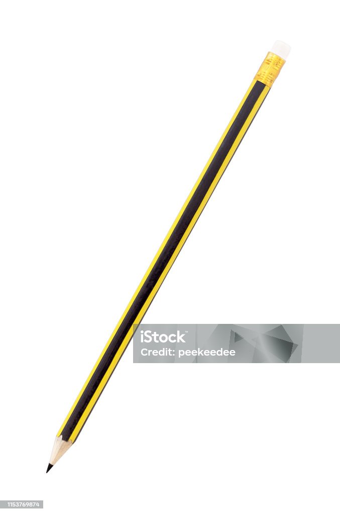 Pencil Isolated On White Background Stock Photo Download Image Now pencil-isolated-on-white-background-stock-photo-download-image-now