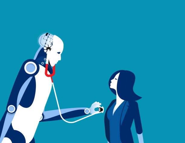 1,100+ Artificial Intelligence Doctor Illustrations, Royalty-Free Vector  Graphics & Clip Art - iStock | Artificial intelligence medical, Machine  learning