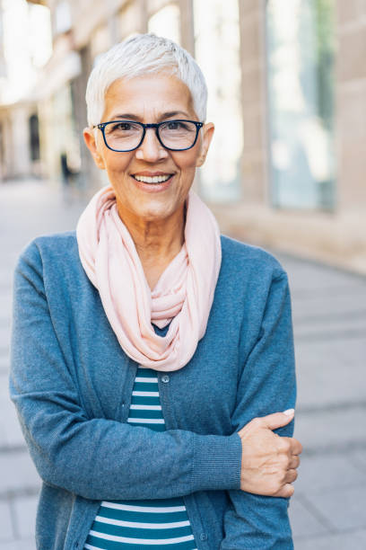 istock Elegant senior woman 1153786799