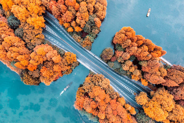 istock Hangzhou Yanggong Dyke 1153789339