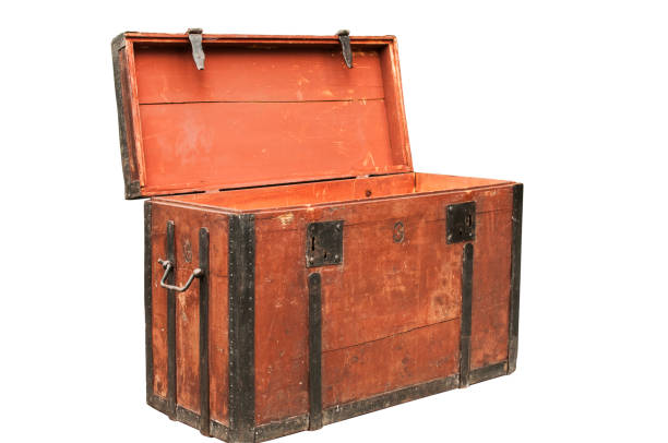 istock Old wooden chest 1153795057