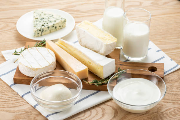 istock Dairy products, milk products 1153796086