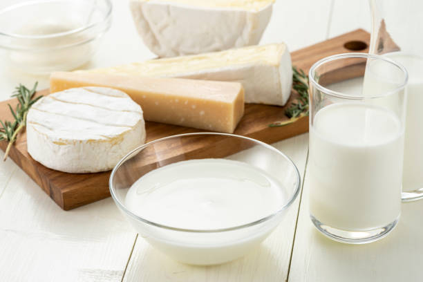 istock Dairy products, milk products 1153796098
