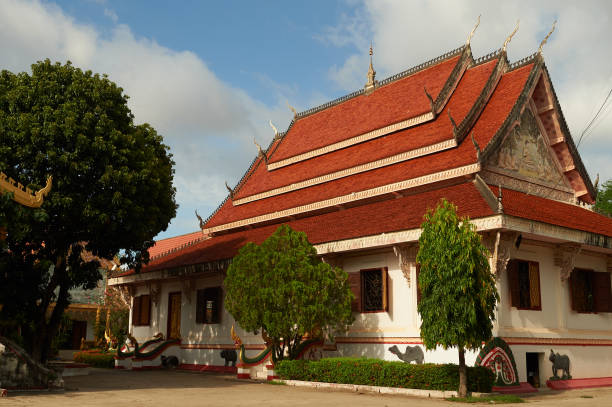 istock wat xaiyaphoume temple in savannakhet laos 1153797507