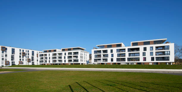 istock New luxury apartment houses in Duesseldorf 1153802417