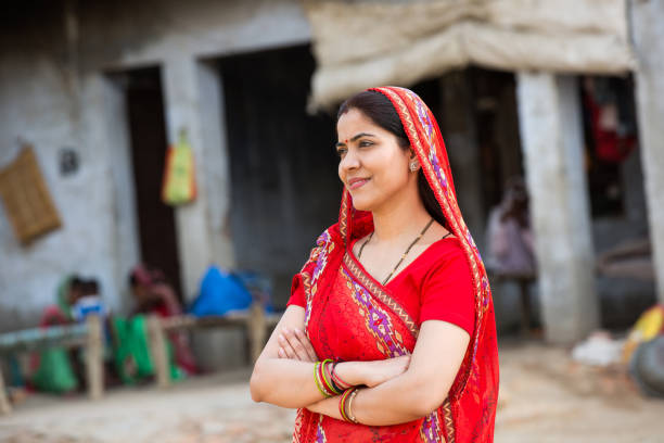 istock Indian woman - Stock image 1153807516