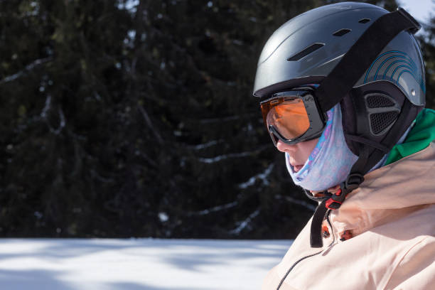 istock Close-up of a skier during skiing. 1153810082