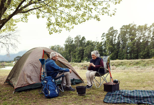 istock Carefree times on the campsite 1153813897