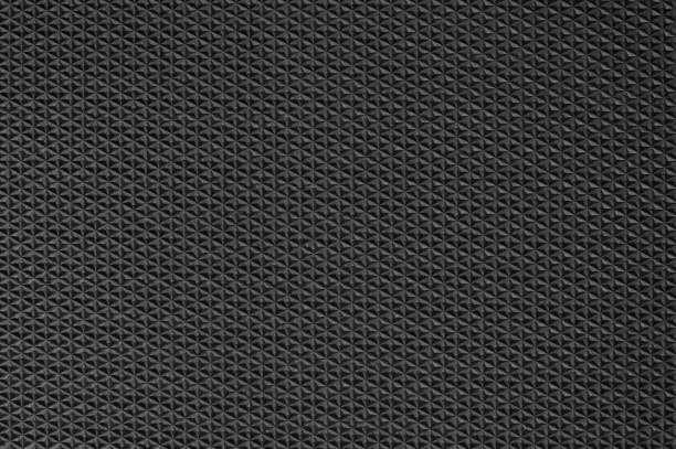 black rubber texture background with seamless pattern. - rubber imagens e fotografias de stock