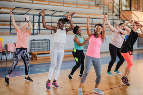 istock Woman Doing Zumba 1153818473