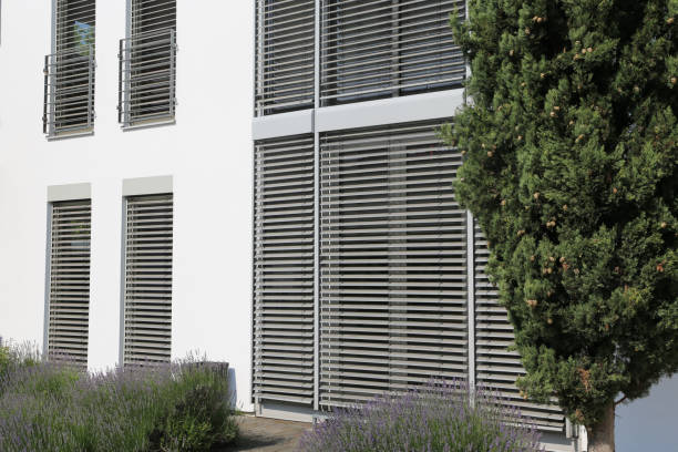 istock Window with modern blind, exterior shot 1153822070