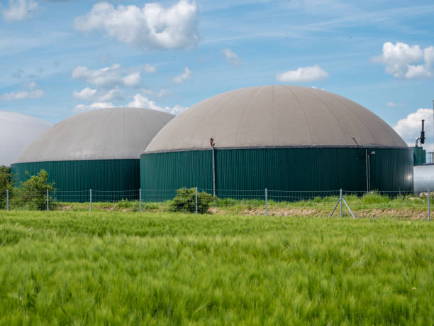 istock biogas production, biogas plant, bio power in germany 1153823886