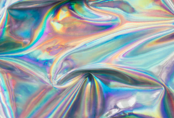 istock Holographic iridescent abstract blurred surface. Holographic gradient. 1153836118