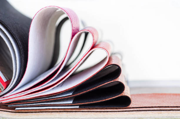 istock Catalog of multicolored imitation leather from matting fabric texture background, leatherette fabric texture 1153839242