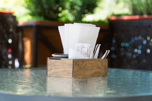 istock paper napkins on the table 1153839419