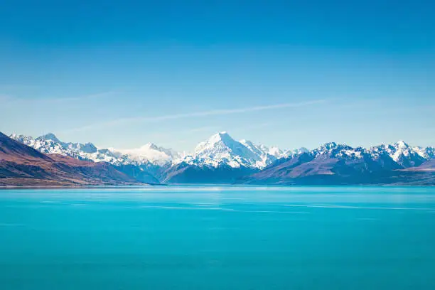 Photo of Tekapo Lake Aoraki Mount Cook New Zealand