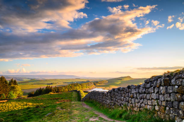 istock Hadrian's Wall above Hotbank Crags 1153850943