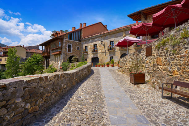 istock Potes village in Cantabria Spain 1153856239