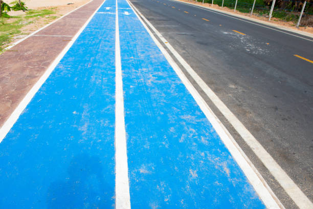 istock The road way for  cycling route 1153859403