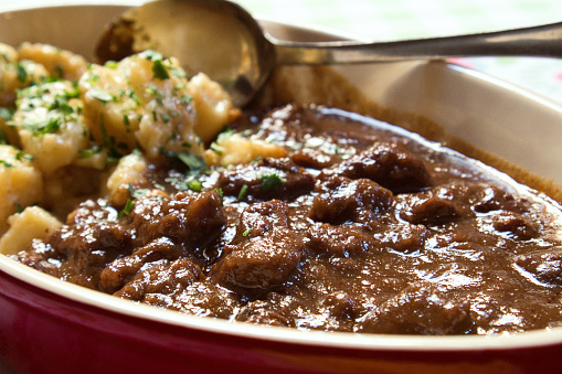 Traditional Serbian rustic dish