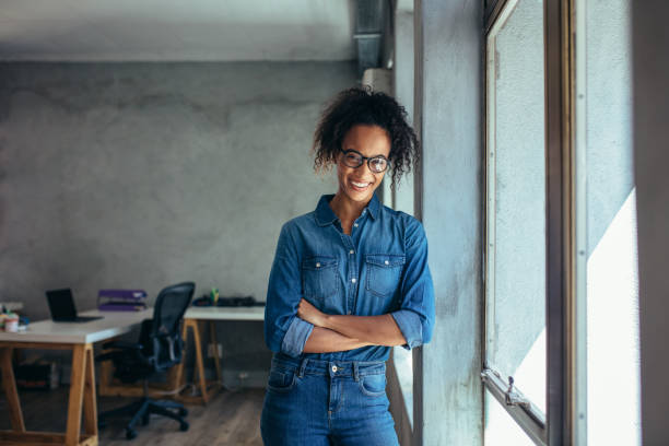istock Confident entrepreneur in her office 1153862814