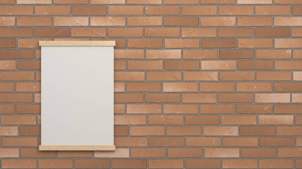 istock Blank white poster in frame on the wall 1153864514