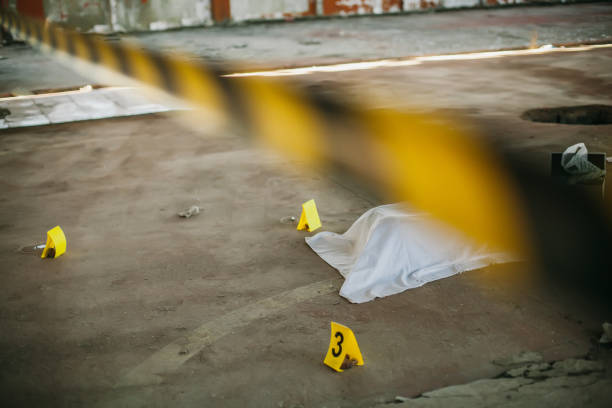 istock Crime scene investigation 1153864834