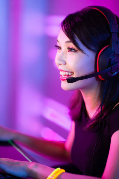 istock cybersport gamer have live stream 1153867130