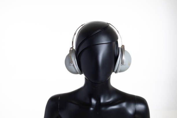 istock hear protection helmet on mannequin on white background 1153869491