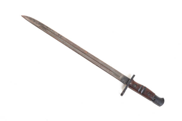 istock old bayonet on white background isolated 1153869532