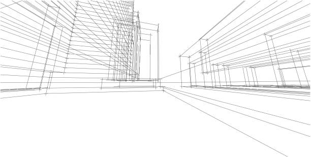 istock Architecture building 3d illustration ,Abstract Architecture Background. 1153871303