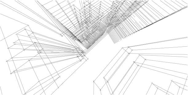istock Architecture building 3d illustration ,Abstract Architecture Background. 1153871418