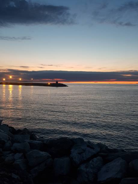 istock nice view on sea and sunrise in Corsican Islande 1153875360