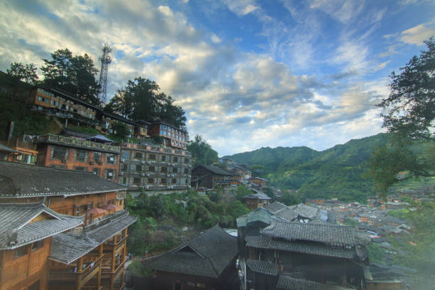 istock Xijiang Miao Village 1153878726