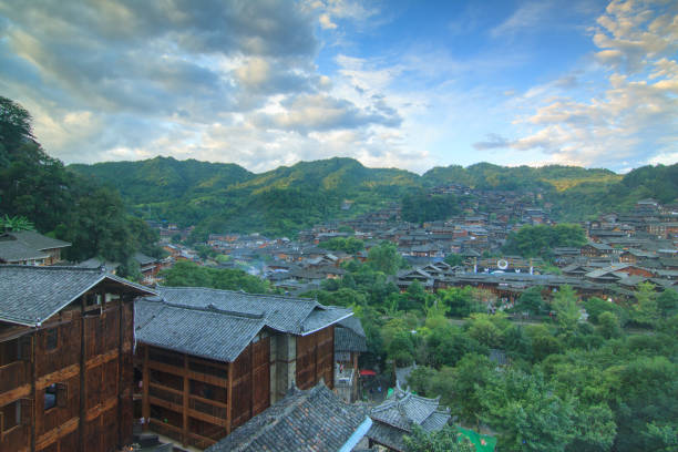 istock Xijiang Miao Village 1153878800