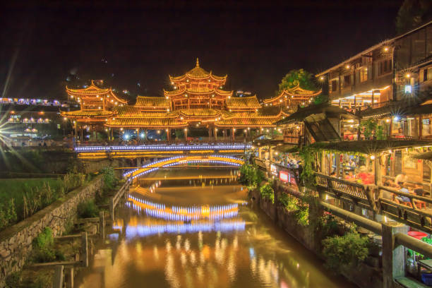 istock Xijiang Miao Village 1153878863