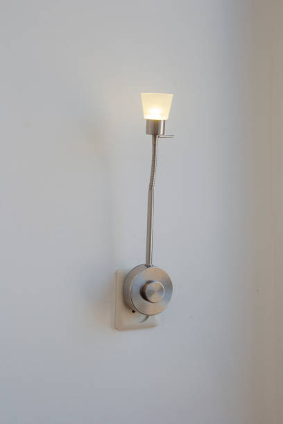istock A electric plug-in lamp is modern object interior . decorate on white background . 1153879414